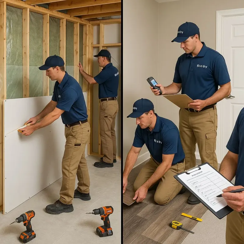 Repairs and Reconstruction process in Burley, WA